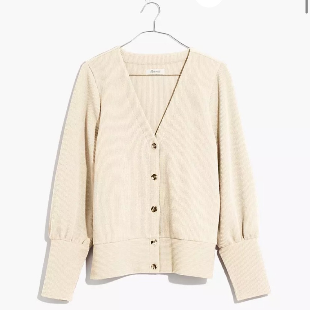 NWT Madewell Ottoman Rib Cardigan